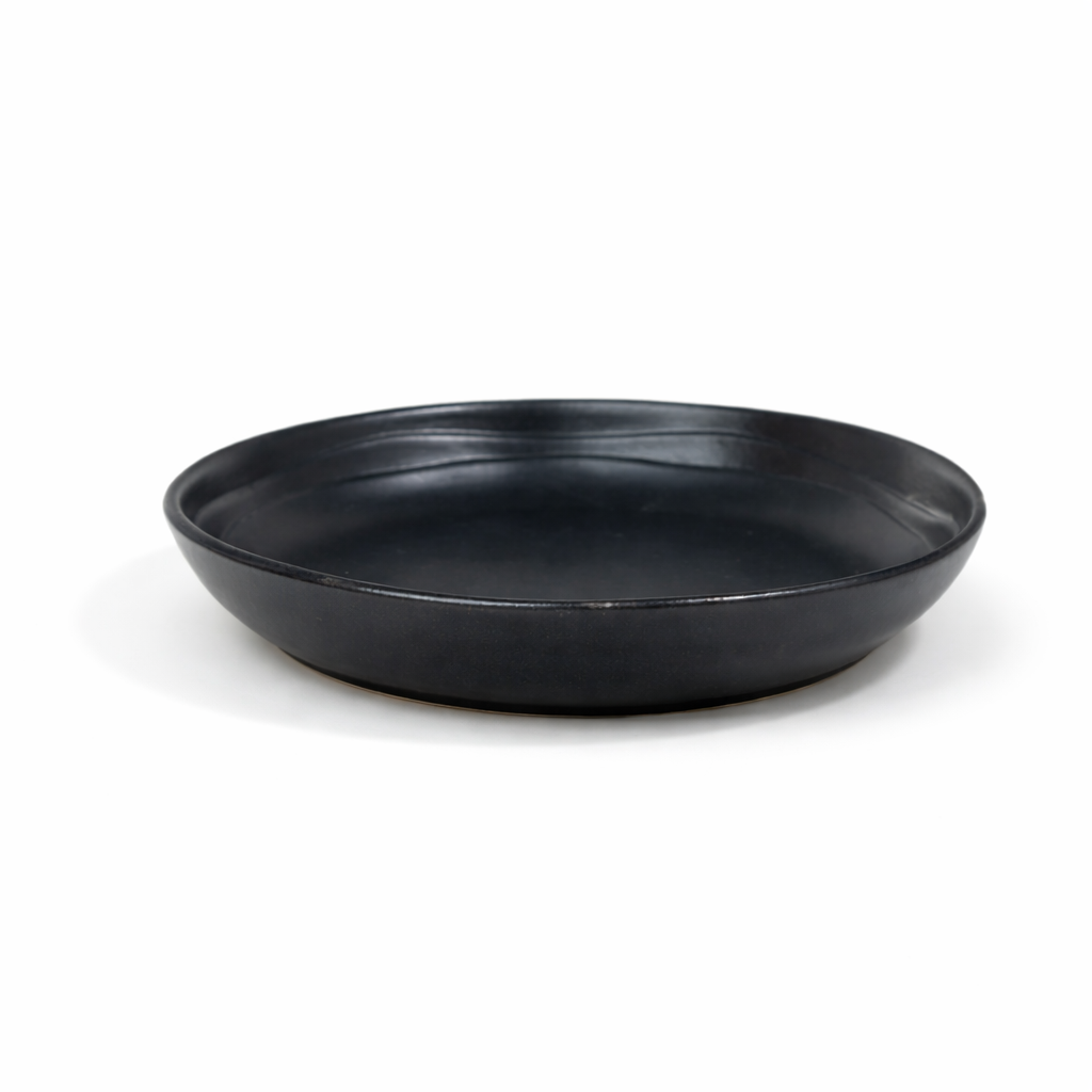 The Shared Table Deep Plate | Black